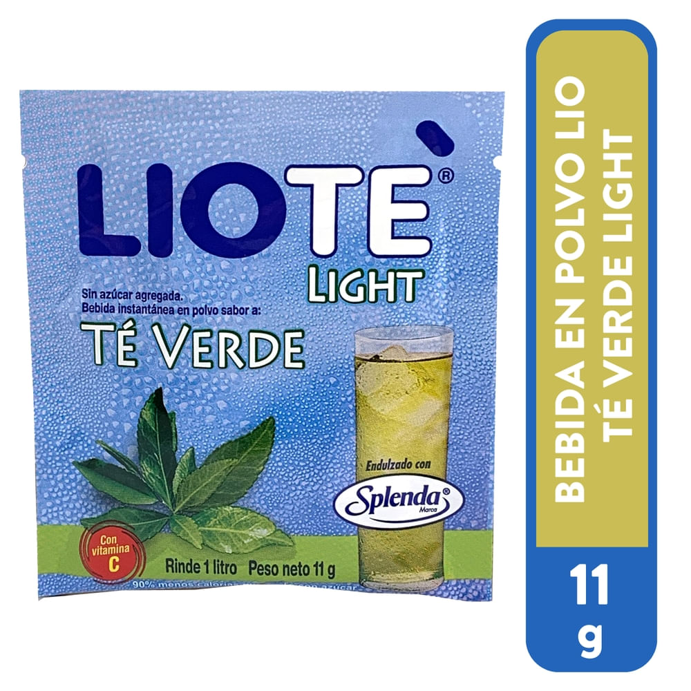 Lio Bebida en polvo té verde light 11 g