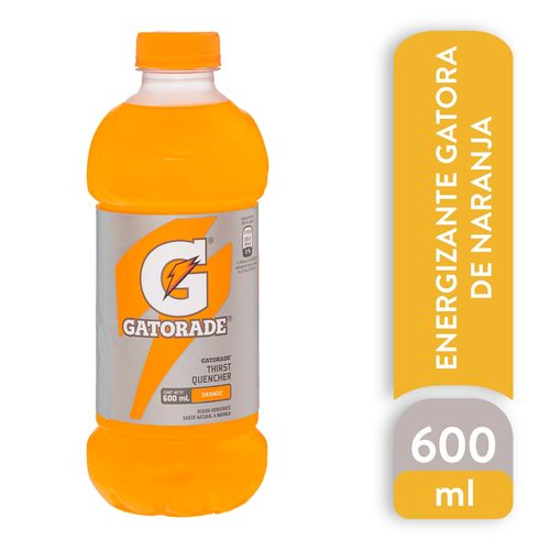 Energizante Gatorade Naranja - 600ml