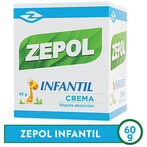 Crema Zepol infantil de rápida absorción - 60 g