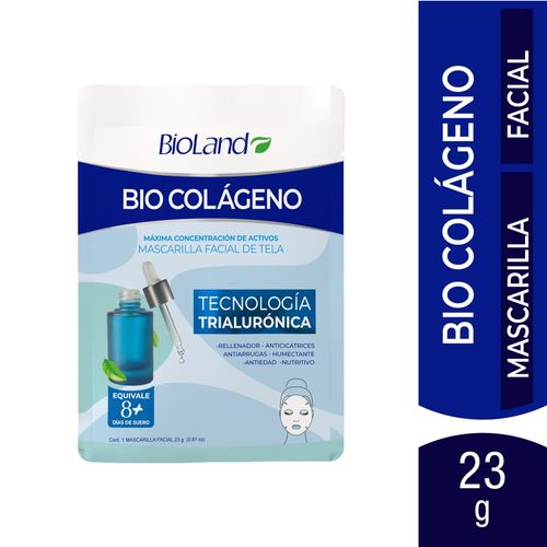 Mascarilla Facial Bioland Bio Colágeno - 23 g