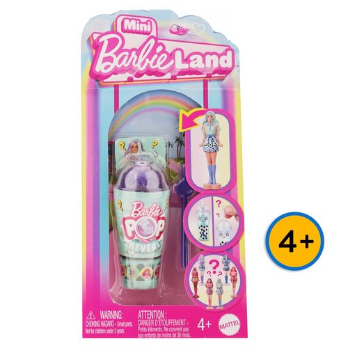 Muñeca Barbie mini Barbieland pop reveal muñeca sorpresa