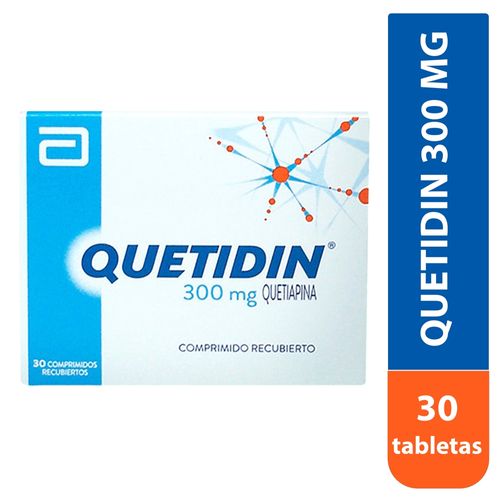 Asma, Alergias y Nasal Abbott Quetidin 300 mg x 30 Tbls