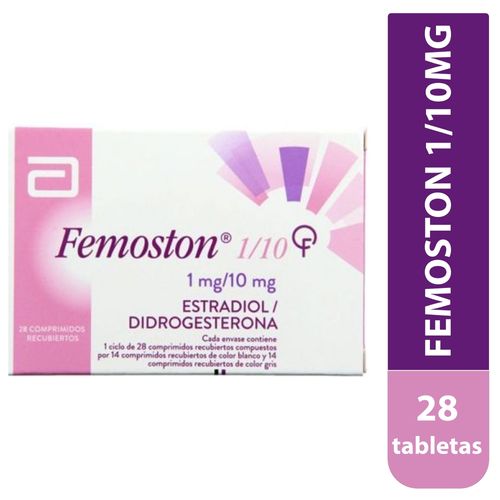Antiviral, Gripe y Tos Abbott Femoston 1 10mg x 28 Tabs