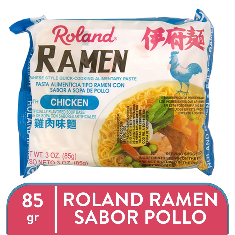 Roland Sopa instantánea sabor pollo 85 g