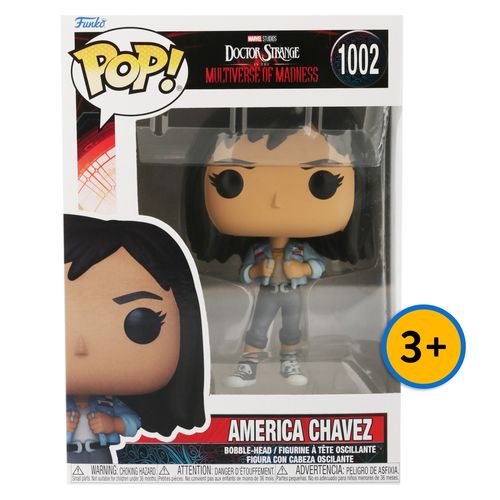 Figura Funko Pop  America Chavez Cabeza Oscilante