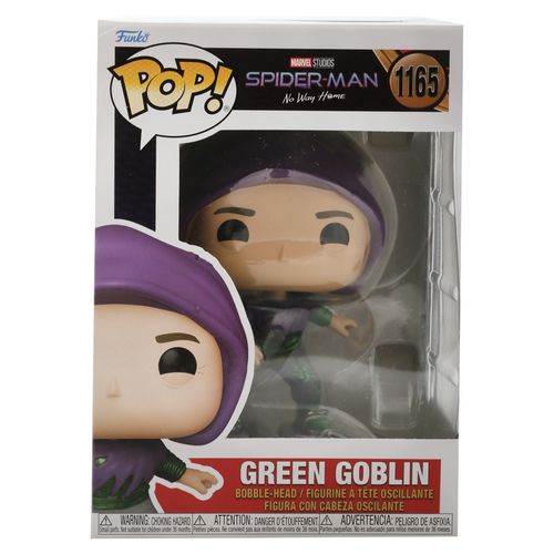 Figura Funko Pop Marvel Spider Man Green Goblinfig Cabeza Oscilante