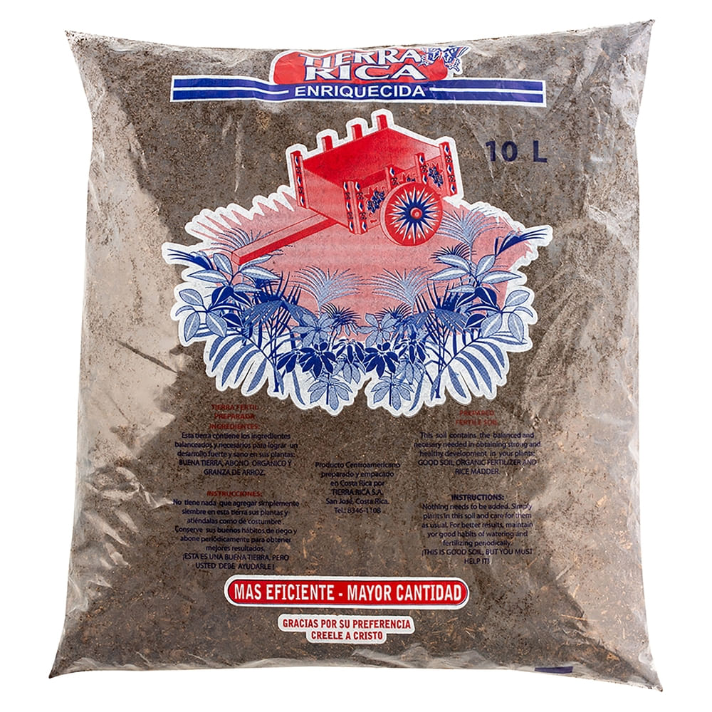 Tierra Rica Tierra Vitaminada 10 lt 10 L