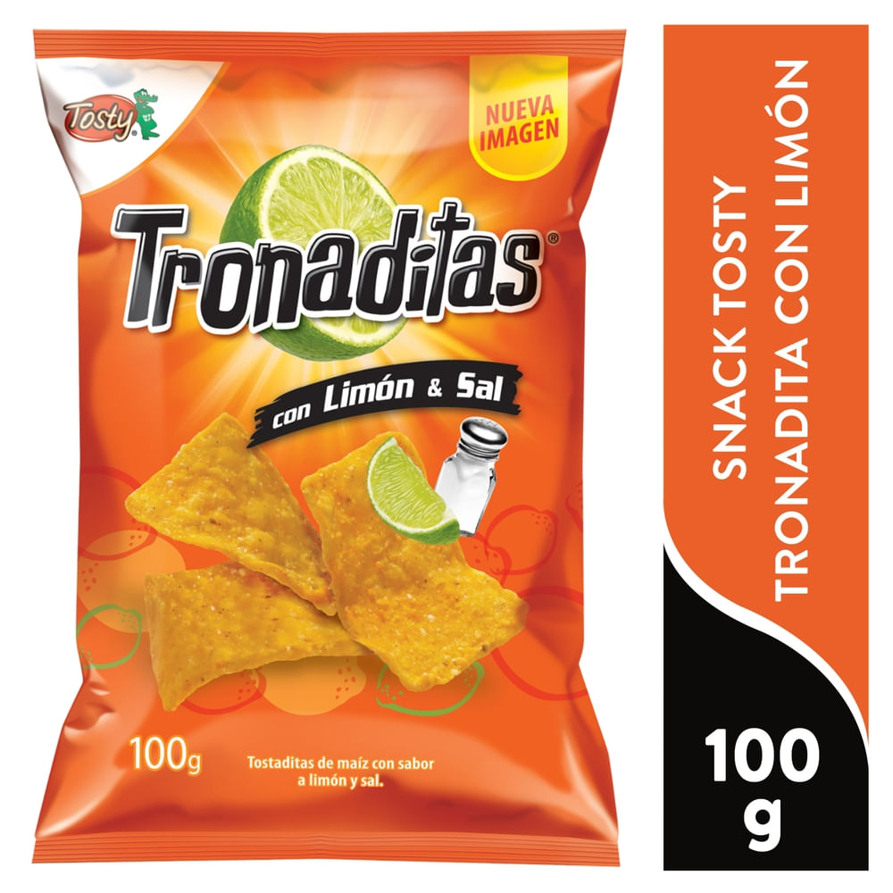 Tosty Snack Tronadita Con Limón Sal 100 g