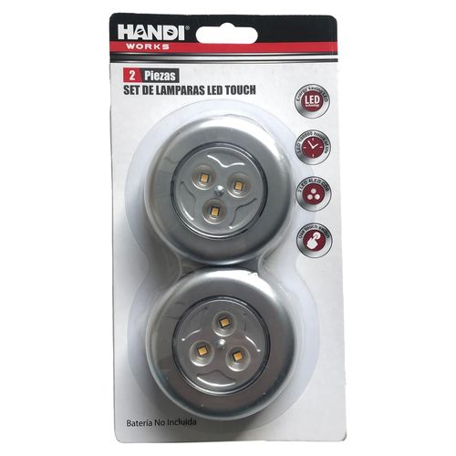 2 Pack Luz Touch 3 Led