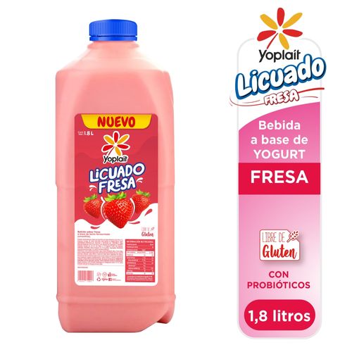 Licuado Beber Fresa Yoplait 1800 Ml