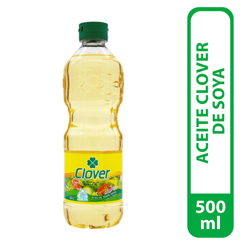 Clover Aceite De Soya 500 ml
