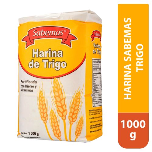 Harina Sabemas de trigo en bolsa - 1000 g