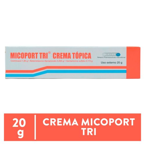 Crema tópica Micoport Tri - 20 g