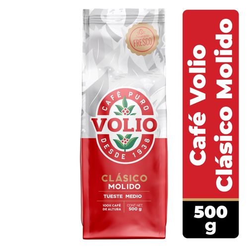 Café Volio Clásico Molido Fino - 500 g