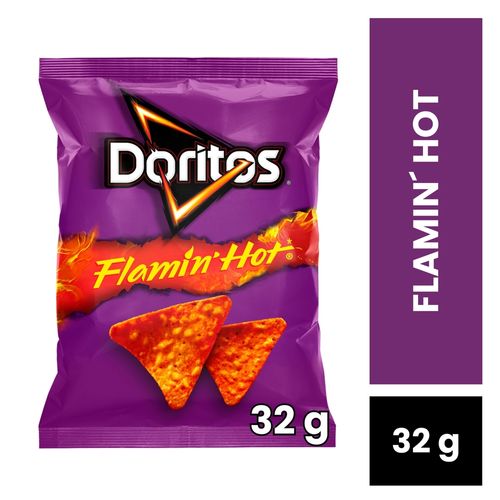 Snacks Frito Lay Doritos Flamin' hot - 32 g