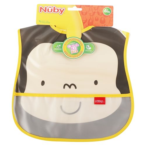 Accesorios De Lactancia Nuby Babero Animalitos Atrapatodo Nuby