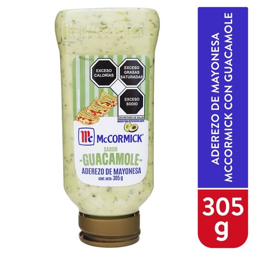 Aderezo Mayonesa Mccormick Guacamole - 305 g