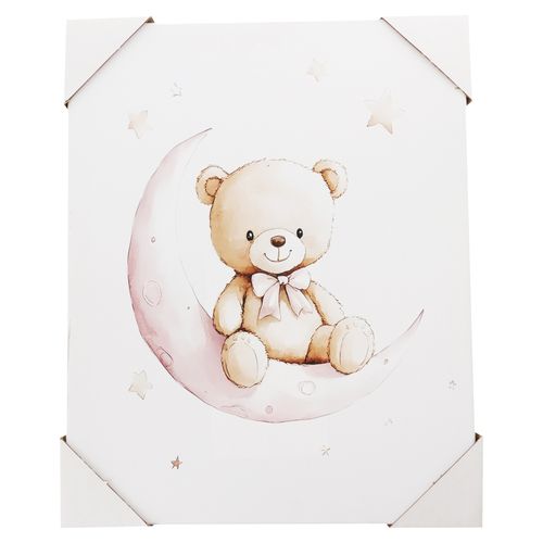 Decoración Del Hogar Mainstays Kids Msk Canvas Ositas 28x35cm