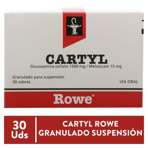 Dermatología Megalabs Cartyl 1500 mg 15mgx30sob Susp