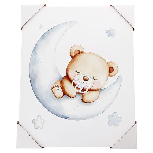 Decoración Del Hogar Mainstays Kids Msk Canvas Ositos 28x35cm