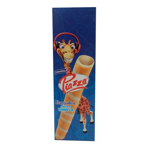 Barquillo Piazza Jirafa Vainilla 11 7 Gr