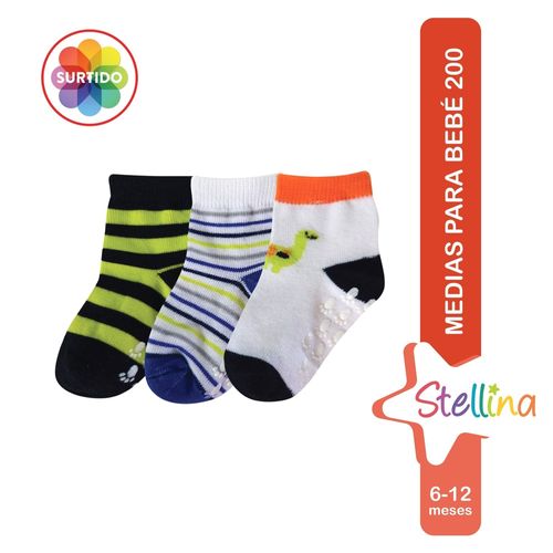 Calcetín Stellina para bebé 3 pack - Talla 6 a 12 M