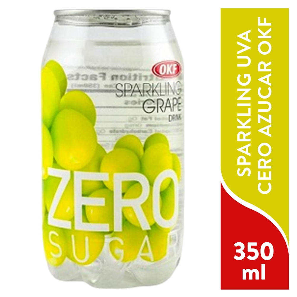 Okf Sparkling Uva Cero Azucar 350 ml