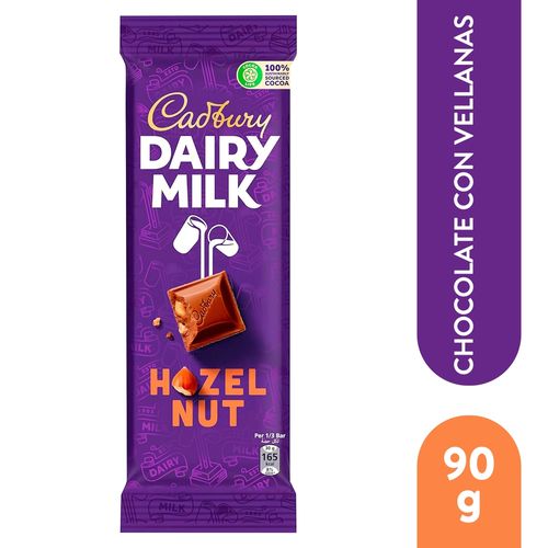 Chocolate Cadbury con Avellanas - 90 g