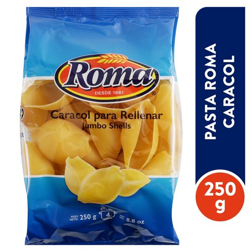 Pasta Roma Caracol Pequeña Relleno - 250 gr