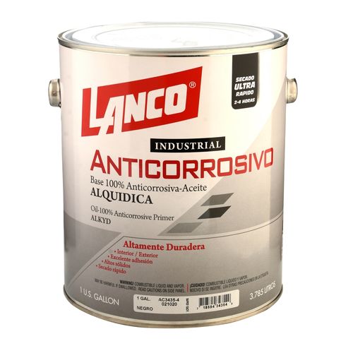 Anticorrosivo Lanco poliuretano negro