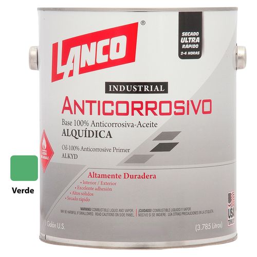 Anticorrosivo Industrial Lanco negro -Galón
