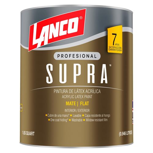 Pintura Lanco supra deep -cuarto Galón