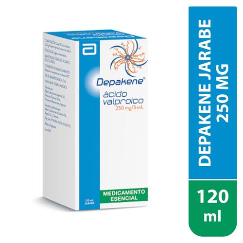 Antiviral, Gripe y Tos Abbott Depakene Jarabe 250mg 120ml