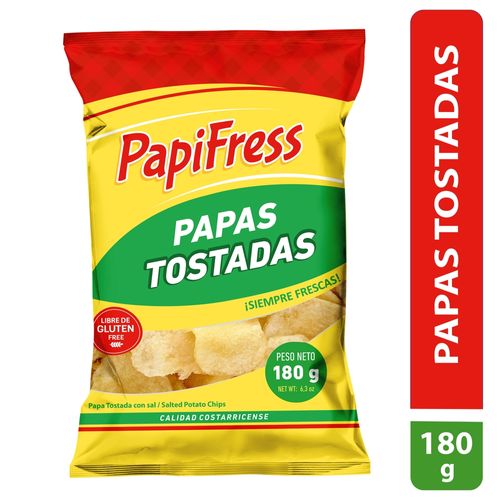 Papa Papi Fres Tostada Bolsa - 180g