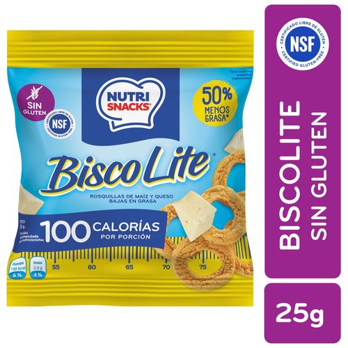 Rosquillas Nutrisnacks de maíz y queso  - 25 g