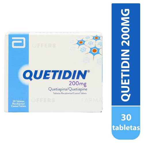 Antiviral, Gripe y Tos Abbott Quetidin 200 mg x 30 Tbls
