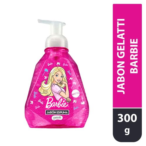 Jabón espuma Gelatti Barbie - 300 ml