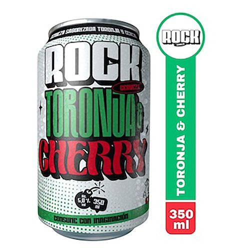 Bebida Rock Toronja Cherry - 350 ml