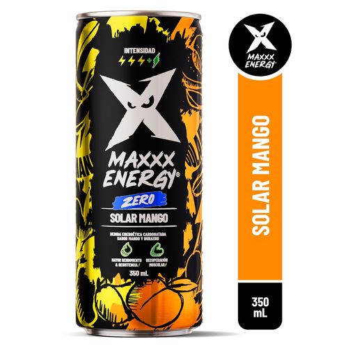 Bebida Energizante Maxxx Enery Solar Mango - 350 ml