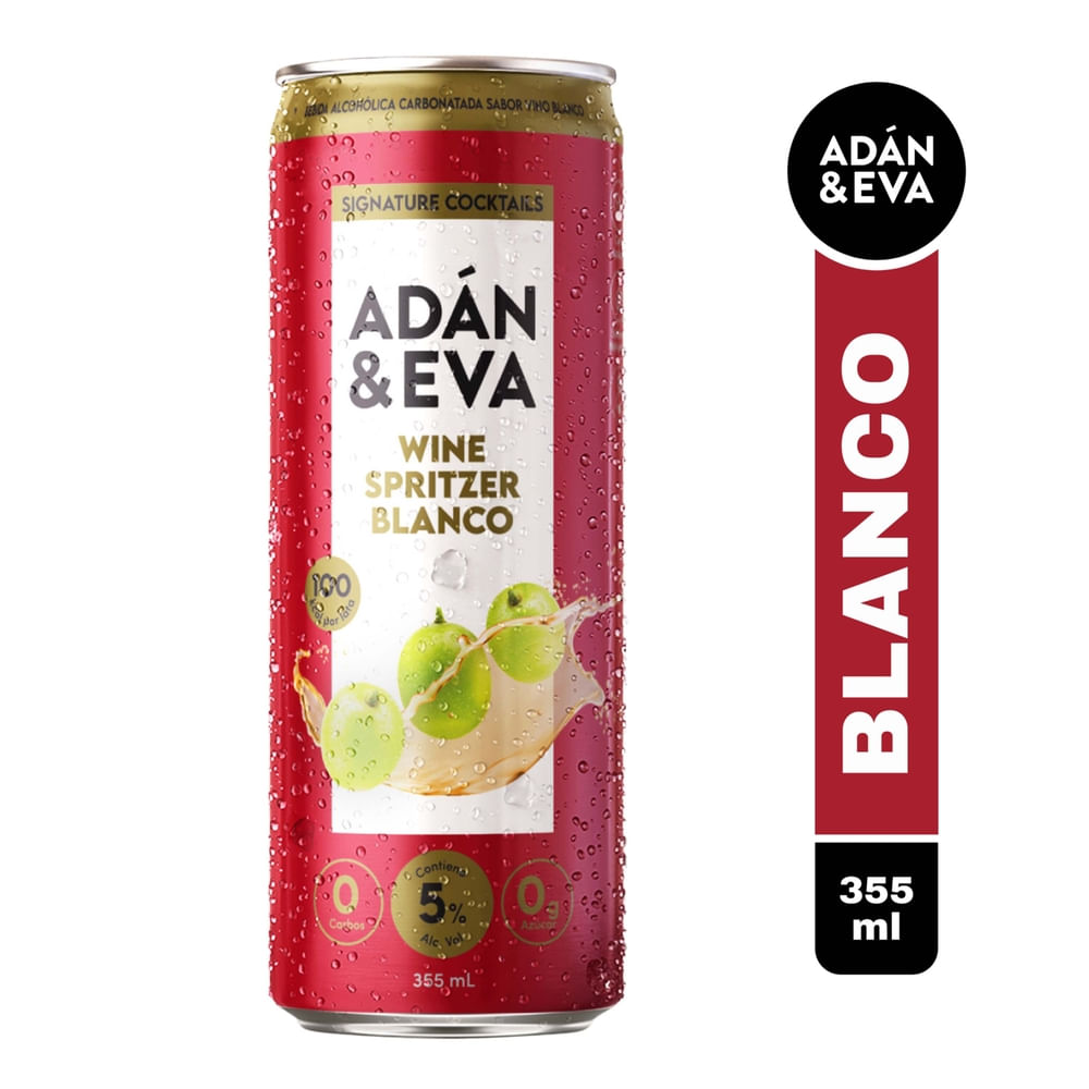 Adan Y Eva Bebida Adán y Eva Wine Spritz Blanco 355 ml