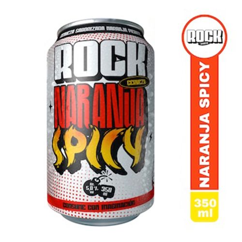 Bebida Rock Naranja Spicy - 350 ml