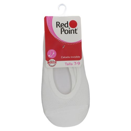 Calceta Red Point Para Niña Color Blanco Talla 7 - 9