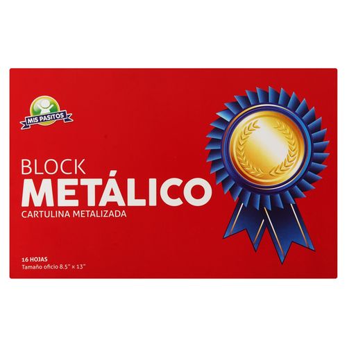 Block Mis Pasitos metálico