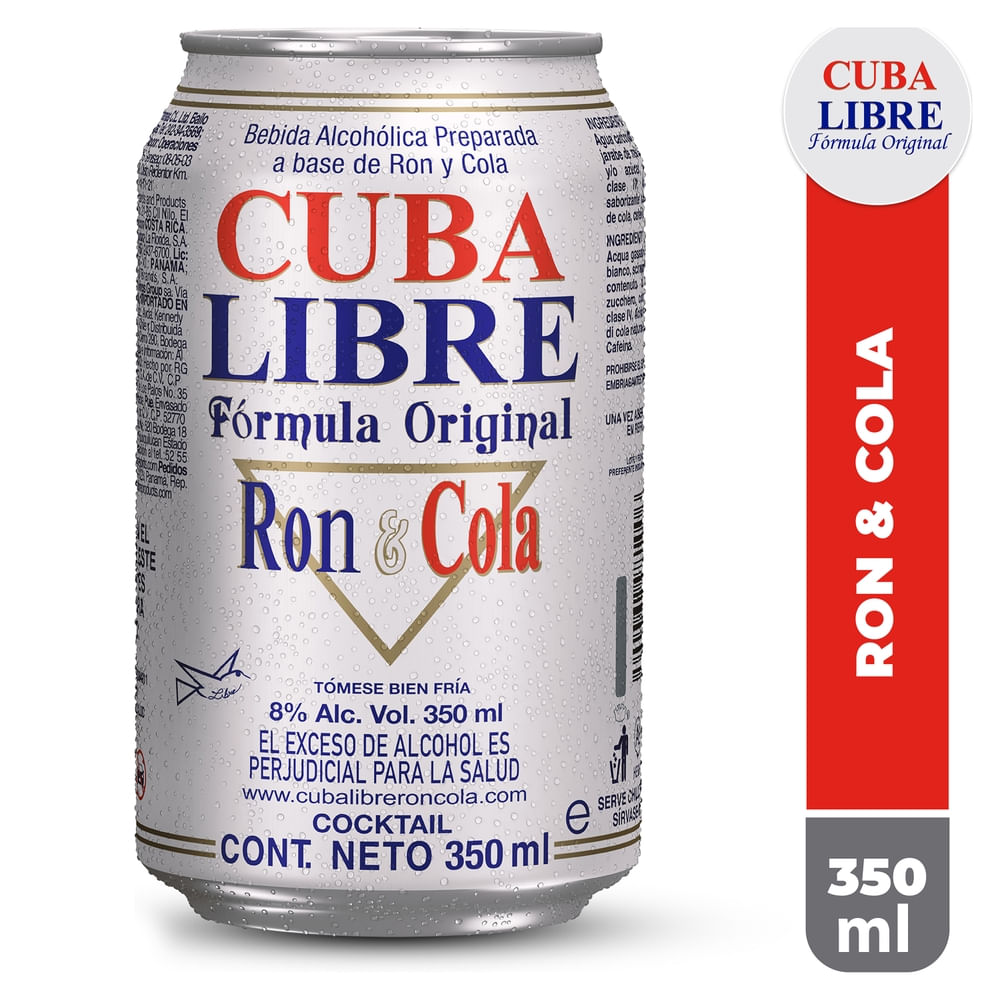 Cuba Libre Cerveza Ron Con Cola 350 ml