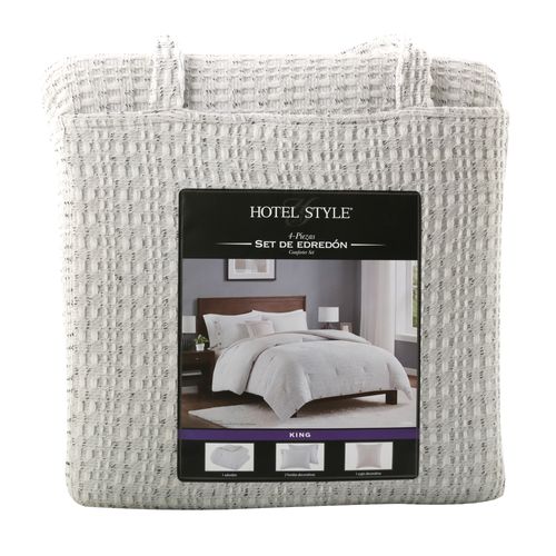 Hs Edredon Lance 4pzs Fq Grey