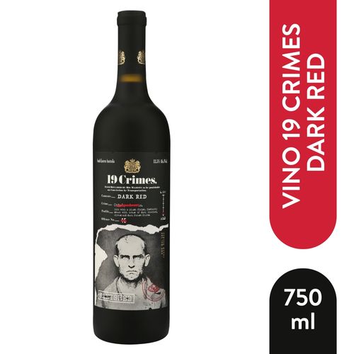 Vino 19 Crimes the banisher dark red -750 ml