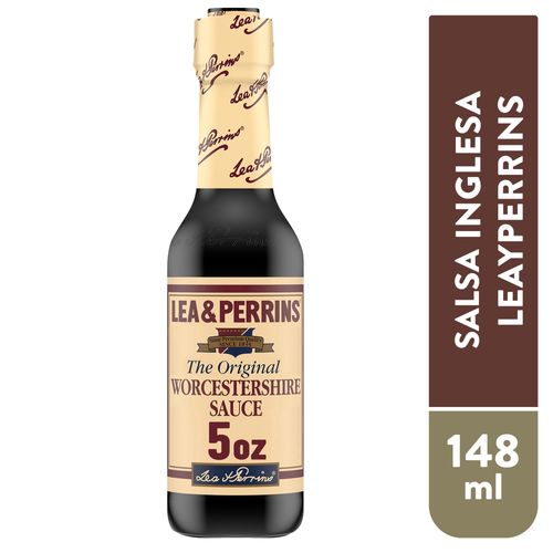 Salsa Inglesa Lea and Perrins botella -148 ml