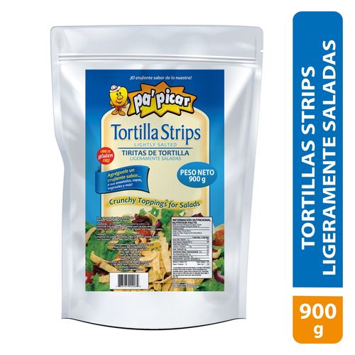 Tortilla pa'picar Strips - 900 g