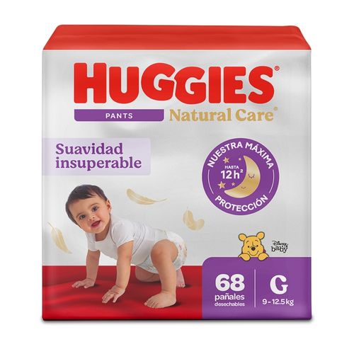 Pañales Huggies Natural Care Pants