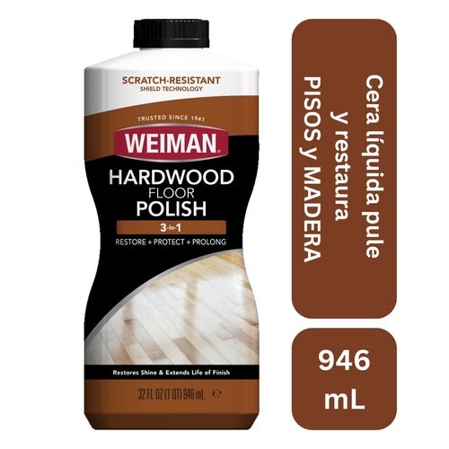 Pulidor De Pisos De Manera Weiman - 946 ml